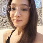 Alexia W. - Translucent - round - acetate-metal