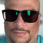 Daniel G. - Black Yellow - rectangle - acetate