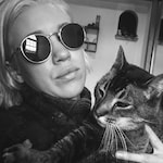 Ashley S. - Golden - round - metal