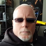 Thomas V. -  Gunmetal  - rectangle - metal