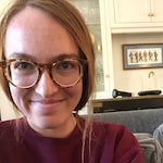 Elizabeth B. - Brown/Tortoise - round - acetate