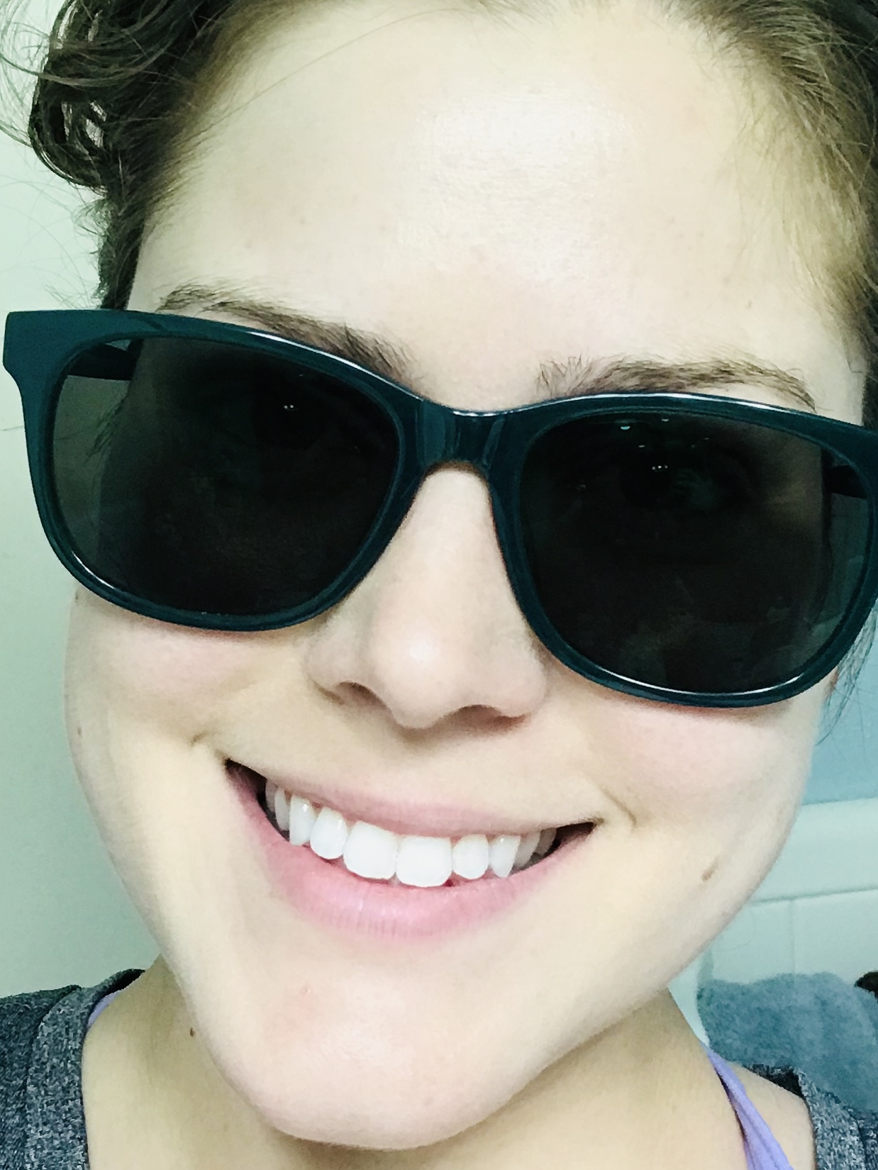 Tortoise Rectangular Sunglasses