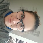 Tina T. B. - Nebular Blue - horn - acetate