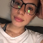 Desarae E. - Black Clear - square - plastic