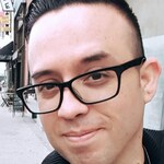 Mariano L. - Black - rectangle - acetate