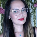 Christina J. - Rose Gold - horn - metal