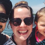 Alexandra S. - Floral - round - plastic-metal