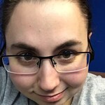 Jenny D. - Black - rectangle - metal