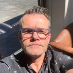 Paul - Matte Navy - rectangle - acetate