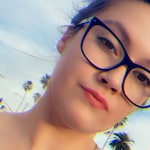 Rebecca M. - Black - rectangle - acetate