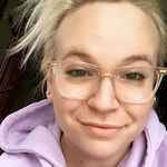 Nicole C. - Rose Gold - square - acetate-metal