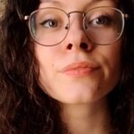 Evelin B. - Bronze - round - metal