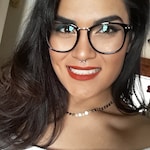 Natalie G. - Black - square - plastic-metal