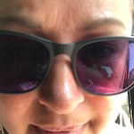 Elizabeth O. - Black - rectangle - plastic