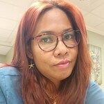 Razhere-ann K. - Pink/Floral - round - plastic