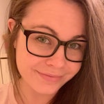Kate S. - Black - rectangle - acetate