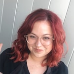 Mandy L. B. - Pink - round - acetate-metal