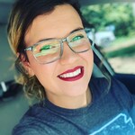 Aaron N J. H. - Clear Blue - rectangle - acetate