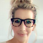 alyssawahague - Black Tortoise - rectangle - plastic