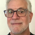 Richard A. - Gray Striped - rectangle - acetate-metal