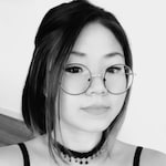 Angella W. - Black - round - metal