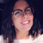 Nicole S. - Tortoise - browline - acetate-metal