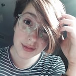 Rachel S. - Clear - round - acetate