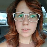 Robin C. K. - Faded Rose - oval - acetate-metal