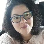 Catherine A. M. - Navy Striped - rectangle - acetate