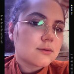 Sarah L. - Rose Gold - round - metal