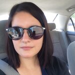 Veronica M. - Black - round - plastic-metal
