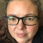 Kathleen J. - Tortoise - rectangle - acetate