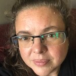 Kathleen J. - Black - rectangle - metal
