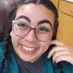 Amanda P. - Purple - horn - acetate-metal