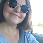 Kathleen B. - Silver - round - metal