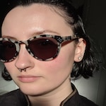 Katla H. -  Ivory Tortoise  - round - acetate