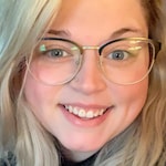 Brooke P. - Black Golden - square - metal