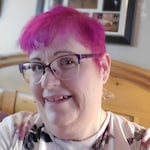 Tammy B. - Purple - horn - acetate-metal