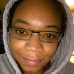 Hope G. - Black - rectangle - metal