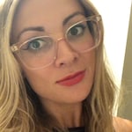 Alexandra W. - Clear Brown - rectangle - acetate