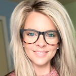 Candice P. - Black Tortoise - rectangle - plastic