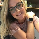 Ashley N. - Matte Green - round - plastic