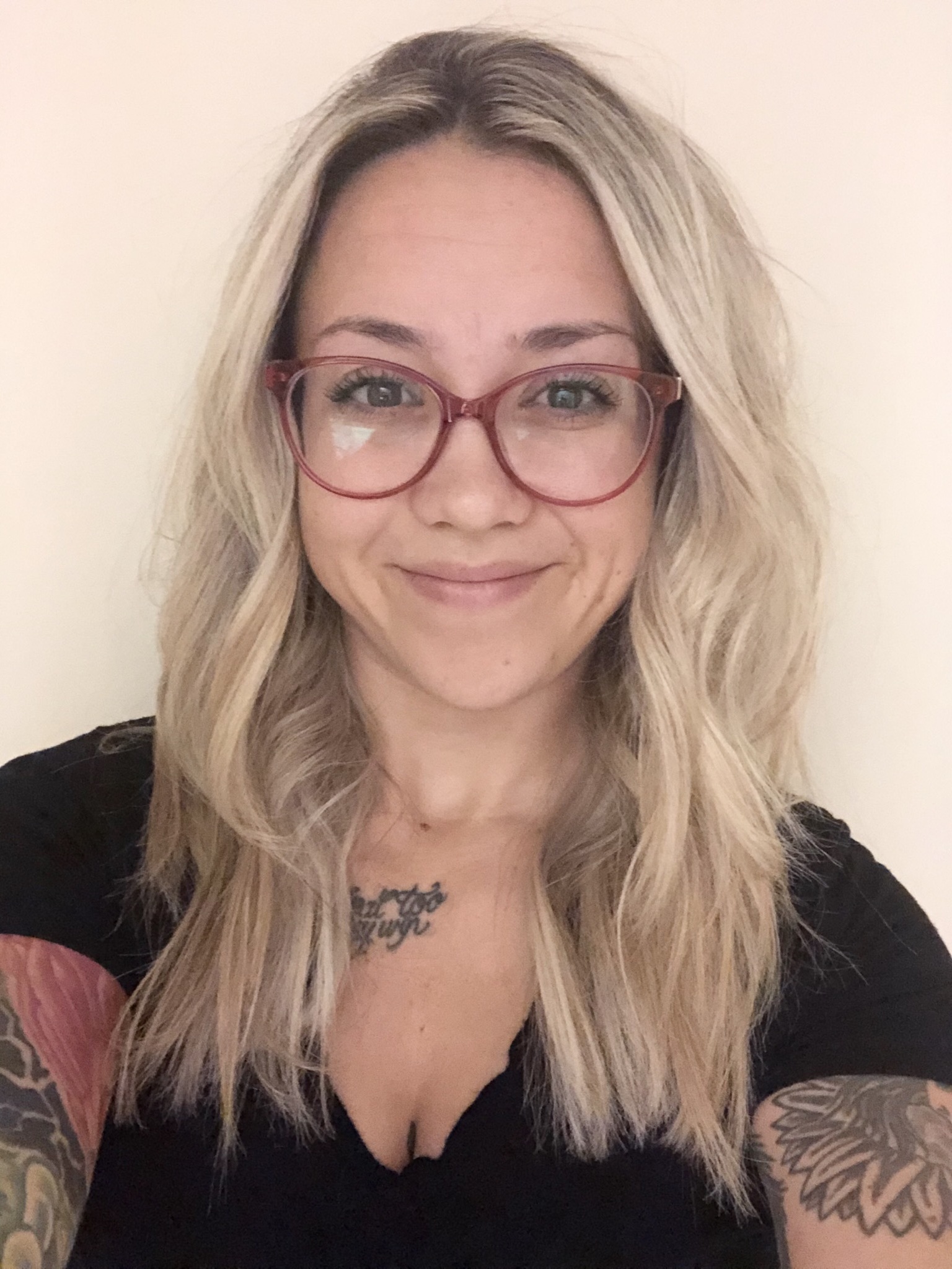 Laya Cat Eye Red Glasses for Women Eyebuydirect