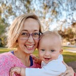 Mary C. - Clear Purple - horn - acetate