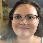 Cassandra K. - Black Golden - square - metal