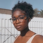 Antonae - Black Tortoise - round - plastic