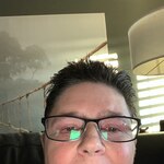 Lisa R. -  Black  - rectangle - metal