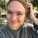 Trinity S. - Rose Gold - square - metal