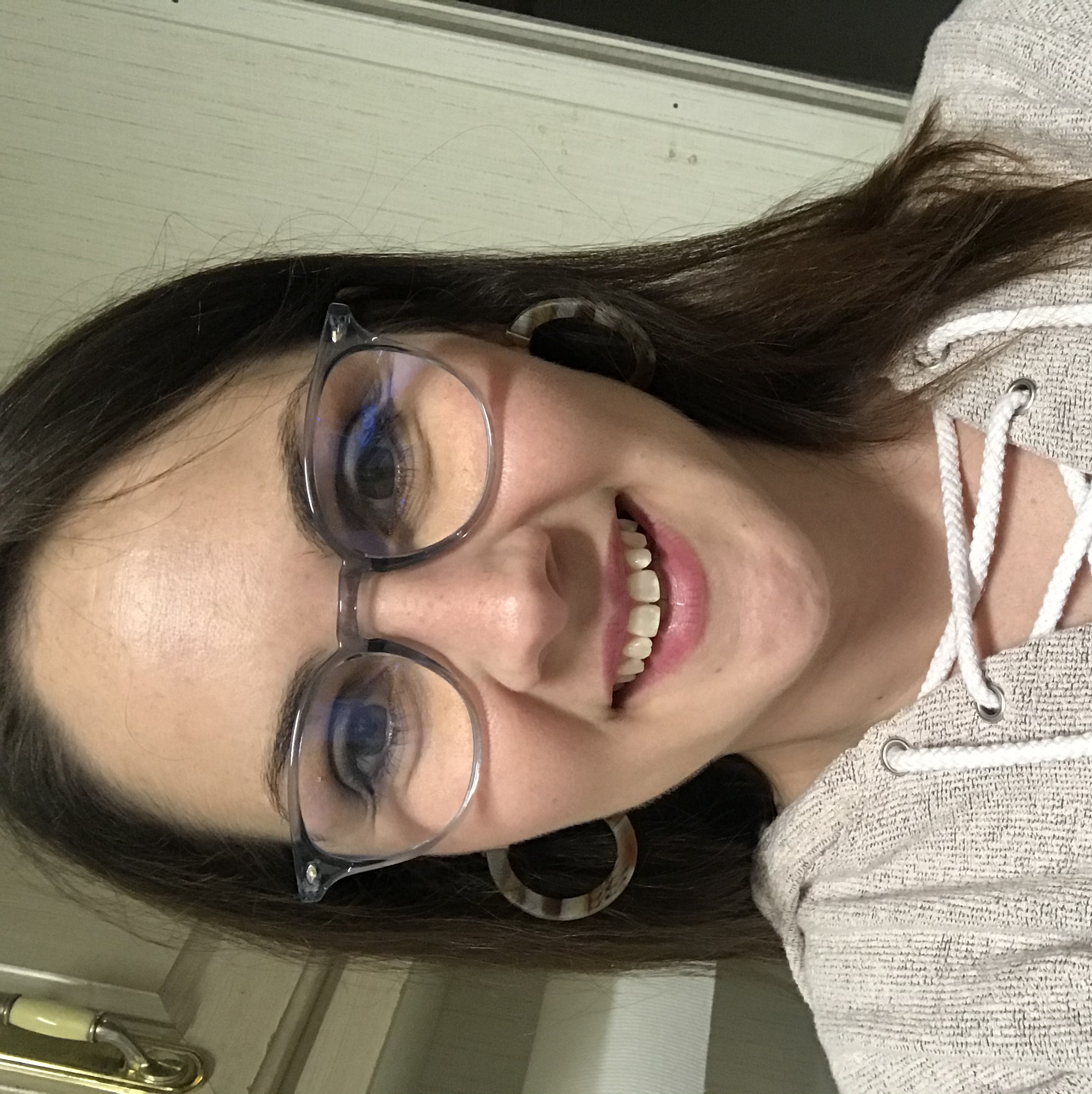 Hubris Round Clear Blue Full Rim Eyeglasses Eyebuydirect Canada