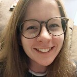 Destiny W. - Pink Floral - round - plastic-metal